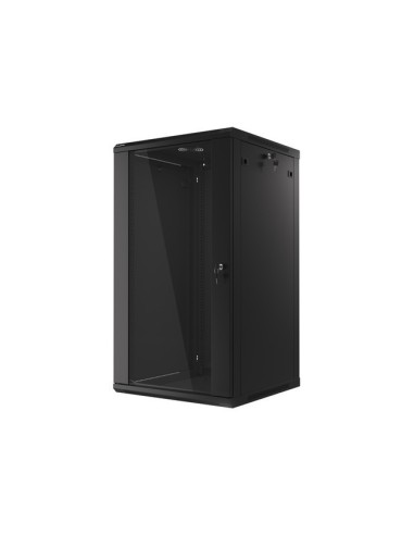 Szafa rackowa wisząca 19" 22U 600x600 czarna | Szafy serwerowe | ODEL.PL