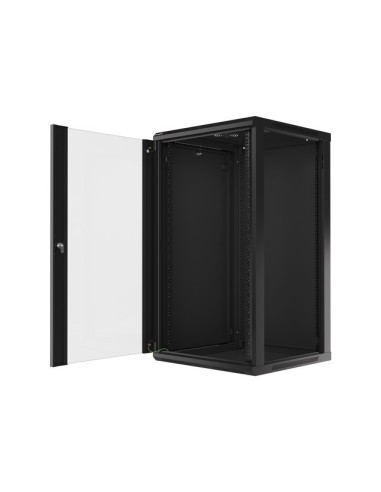 Szafa rackowa wisząca 19" 22U 600x600 czarna | Szafy serwerowe | ODEL.PL