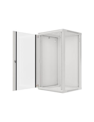 Szafa rackowa wisząca 19" 22U 600x600 szara | Szafy serwerowe | ODEL.PL
