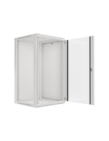 Szafa rackowa wisząca 19" 22U 600x600 szara | Szafy serwerowe | ODEL.PL
