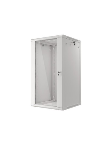 Szafa rackowa wisząca 19" 22U 600x600 szara | Szafy serwerowe | ODEL.PL