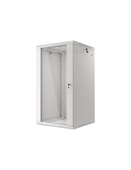 Szafa rackowa wisząca 19" 22U 600x600 szara | Szafy serwerowe | ODEL.PL
