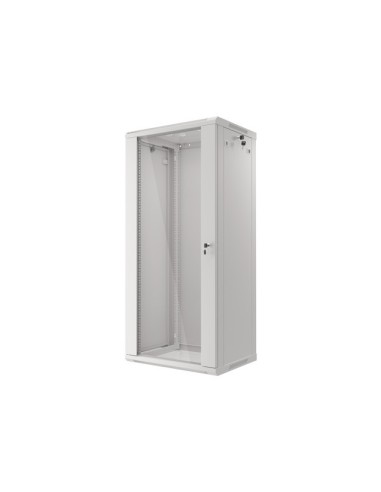 Szafa rackowa wisząca 19" 27U 600x450 szara | Szafy serwerowe | ODEL.PL