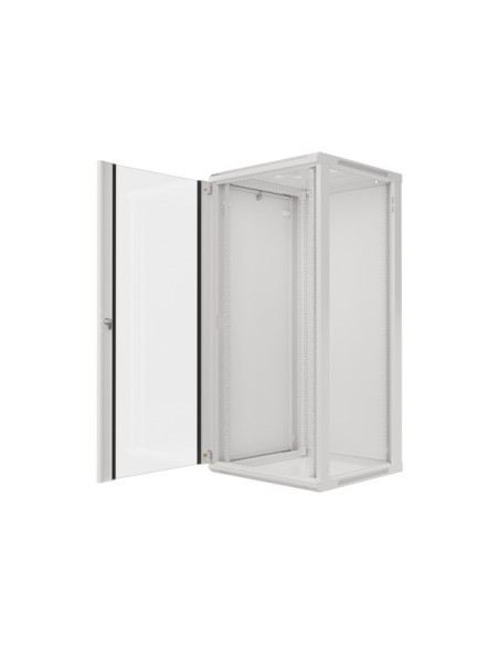 Szafa rackowa wisząca 19" 27U 600x600 szara | Szafy serwerowe | ODEL.PL
