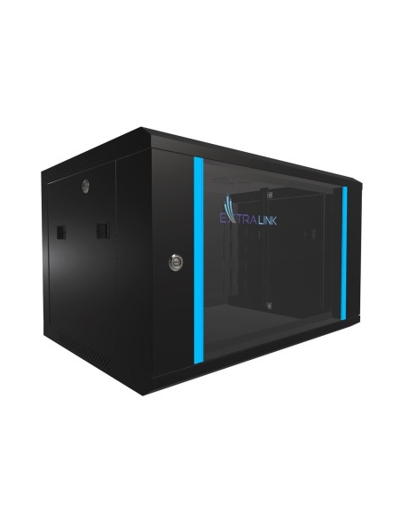 Szafa Wisząca RACK 19" 6U 600x450 Czarna | ODEL.pl