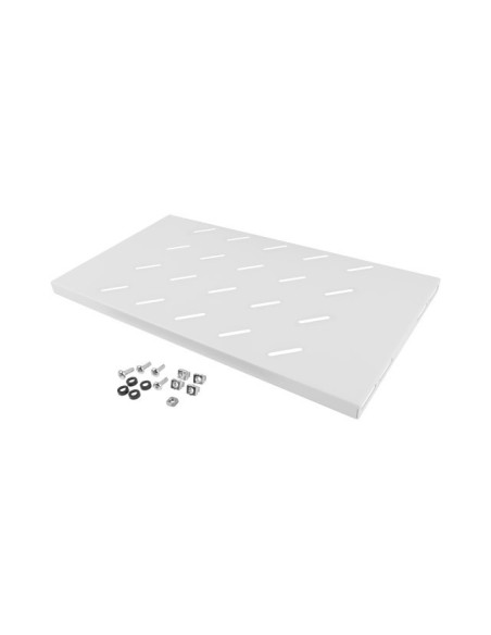 Półka do szafy rack 19" 1U 450mm udźwig 120kg szara | Akcesoria do szaf RACK | ODEL.PL