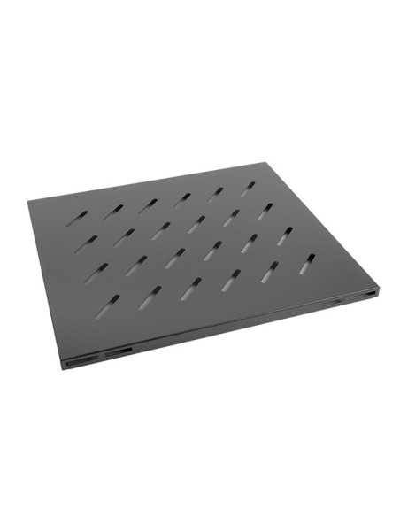 Półka do szafy rack 19" 1U 800mm udźwig 120kg czarna | Akcesoria do szaf RACK | ODEL.PL