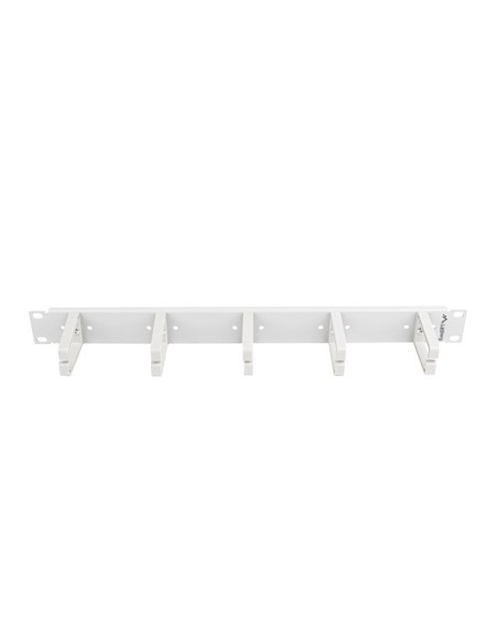 Organizer kablowy 19" 1U z 5 uchwytami Typ B szary | Akcesoria do szaf RACK | ODEL.PL