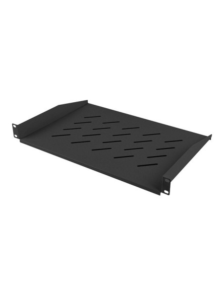 Półka doczołowa do szafy rack 19" 1U uniwersalna czarna | Akcesoria do szaf RACK | ODEL.PL
