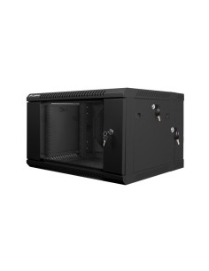 Szafa rackowa dwusekcyjna wisząca 19" 6U 600x600 czarna | Szafy serwerowe | ODEL.PL