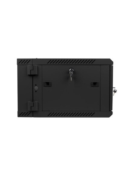 Szafa rackowa dwusekcyjna wisząca 19" 6U 600x600 czarna | Szafy serwerowe | ODEL.PL
