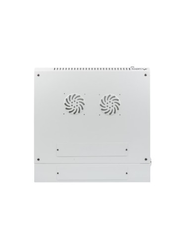 Szafa rackowa dwusekcyjna wisząca 19" 6U 600x600 szara | Szafy serwerowe | ODEL.PL