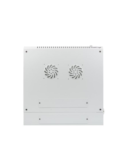 Szafa rackowa dwusekcyjna wisząca 19" 6U 600x600 szara | Szafy serwerowe | ODEL.PL