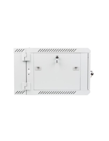 Szafa rackowa dwusekcyjna wisząca 19" 6U 600x600 szara | Szafy serwerowe | ODEL.PL