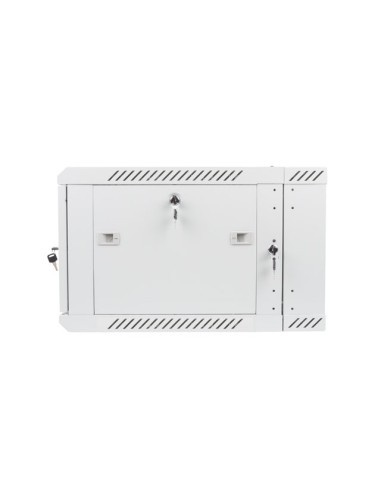 Szafa rackowa dwusekcyjna wisząca 19" 6U 600x600 szara | Szafy serwerowe | ODEL.PL