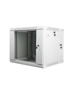 Szafa rackowa dwusekcyjna wisząca 19" 9U 600x600 szara | Szafy serwerowe | ODEL.PL