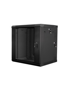 Szafa rackowa dwusekcyjna wisząca 19" 12U 600x600 czarna | Szafy serwerowe | ODEL.PL