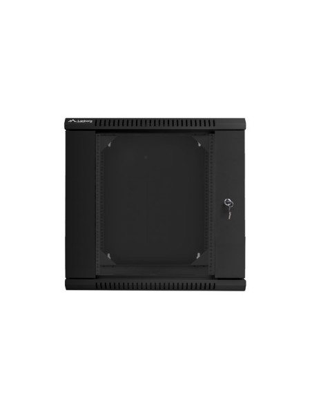 Szafa rackowa dwusekcyjna wisząca 19" 12U 600x600 czarna | Szafy serwerowe | ODEL.PL