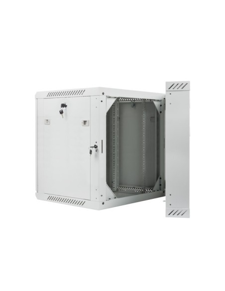 Szafa rackowa dwusekcyjna wisząca 19" 12U 600x600 szara | Szafy serwerowe | ODEL.PL
