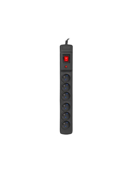 Listwa zasilająca Armac Multi M6 3m 6 gniazd czarna | Listwy zasilające | ODEL.PL