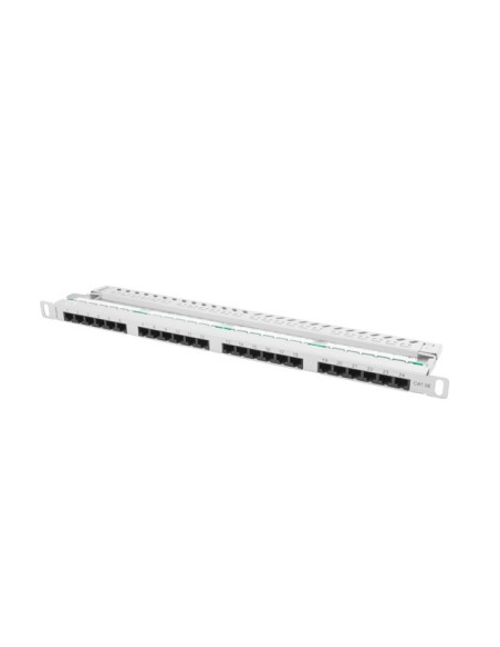 Patch panel ekranowany 24-portowy 0.5U Kat.5e FTP | Osprzęt sieciowy | ODEL.PL