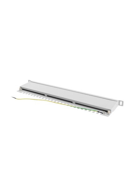 Patch panel 24-portowy 1U Kat.5e UTP czarny | Osprzęt sieciowy | ODEL.PL