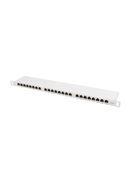 Patch panel 24-portowy 1U Kat.5e UTP czarny | Osprzęt sieciowy | ODEL.PL