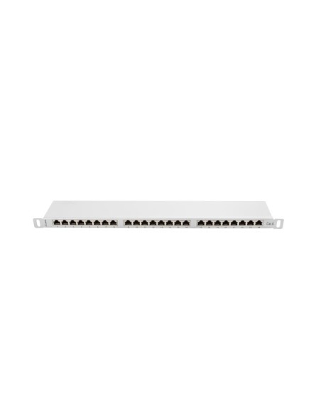 Patch panel 24-portowy 1U Kat.5e UTP czarny | Osprzęt sieciowy | ODEL.PL