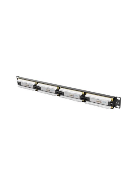 Patch panel 24-portowy 1U Kat.5e UTP szary | Osprzęt sieciowy | ODEL.PL