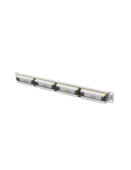 Patch panel ekranowany 24-portowy 1U Kat.5e FTP czarny | Osprzęt sieciowy | ODEL.PL