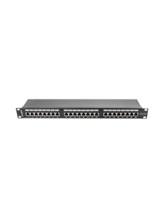Patch panel ekranowany 24-portowy 1U Kat.5e FTP szary | Osprzęt sieciowy | ODEL.PL 2