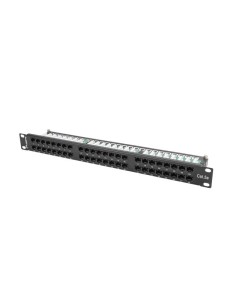 Patch panel 48-portowy 1U Kat.5e UTP szary | Osprzęt sieciowy | ODEL.PL