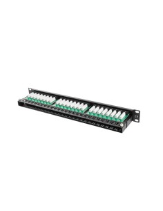 Patch panel 48-portowy 1U Kat.5e UTP szary | Osprzęt sieciowy | ODEL.PL 2