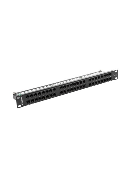 Patch panel 48-portowy 1U Kat.5e UTP szary | Osprzęt sieciowy | ODEL.PL