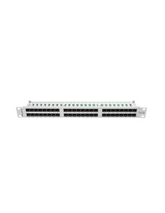 Patch panel 48-portowy 1U Kat.6 UTP czarny | Osprzęt sieciowy | ODEL.PL 2