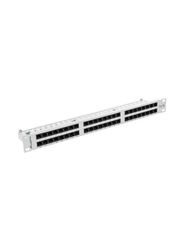Patch panel 48-portowy 1U Kat.6 UTP czarny | Osprzęt sieciowy | ODEL.PL